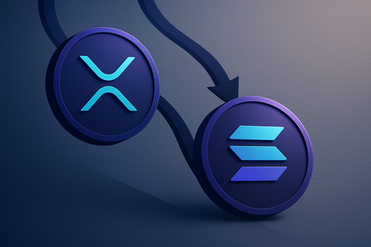 Altcoin Spotlight: XRP and Solana Face Selloff Risk as Institutional Flows Shift