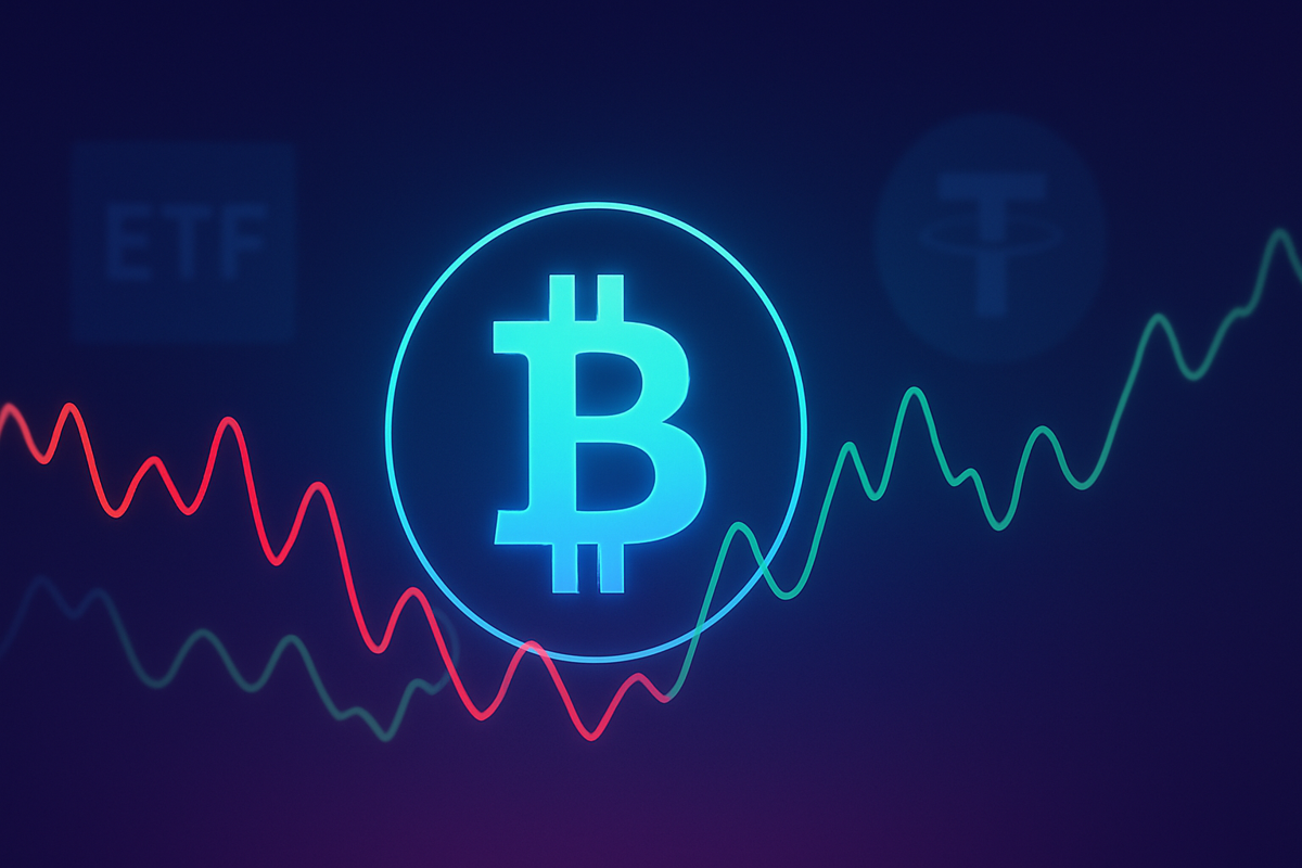 Bitcoin Derivatives Signal Volatility Surge as ETF Outflows and Tether Drain Test Market Nerves