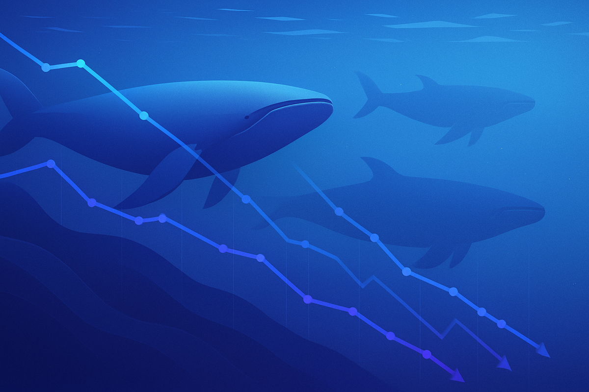 Cardano Whales Double Down: Record Holdings Signal Quiet Conviction as ADA Slides Again