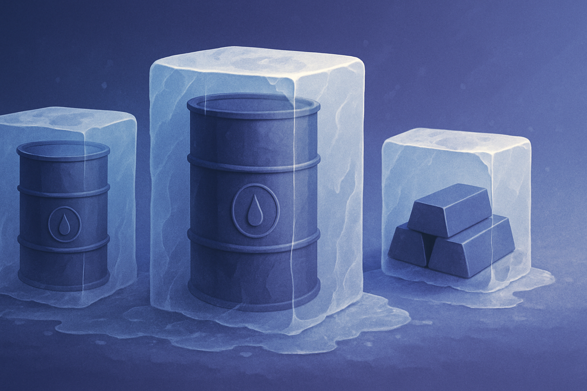 Commodity Markets Frozen: DBC Flatlines as Geopolitics and Demand Shock Collide