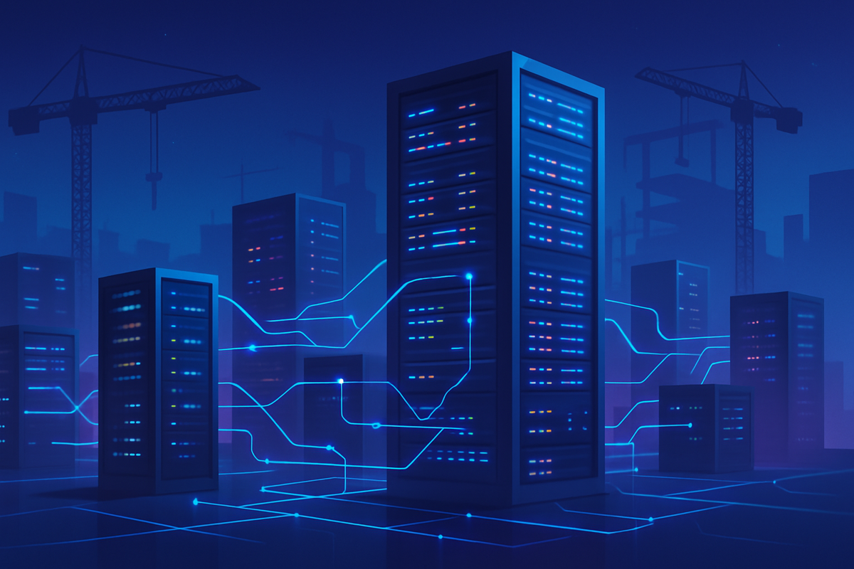 Data Center Boom Overtakes US Infrastructure Spending as AI Mania Fuels Construction Frenzy