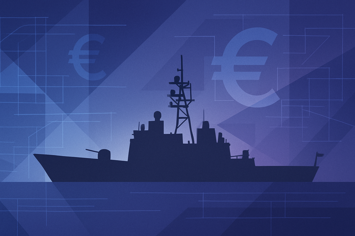 Defense Stocks Stumble as Germany’s Naval U-Turn Exposes Europe’s Rearmament Mirage