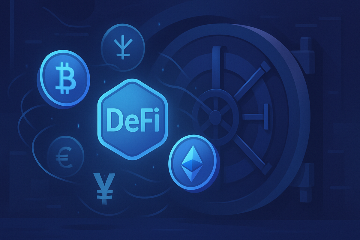 DeFi Tokens Buck Bitcoin’s Slump as Whale Activity and FX Innovation Fuel Speculation