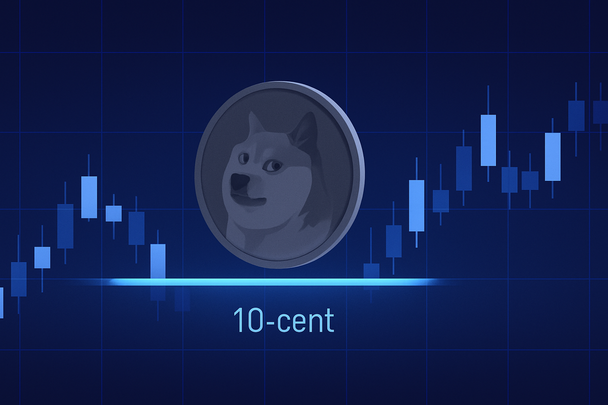 Dogecoin Holds the Line: Meme Coin’s Battle at 10 Cents Exposes Crypto’s New Reality