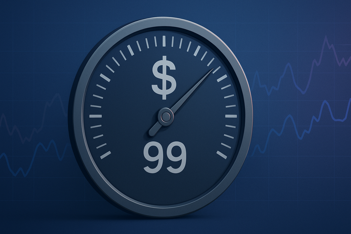 Dollar Index Stalls at $99 as Forex Markets Freeze: Is the Calm Before the Volatility Storm?