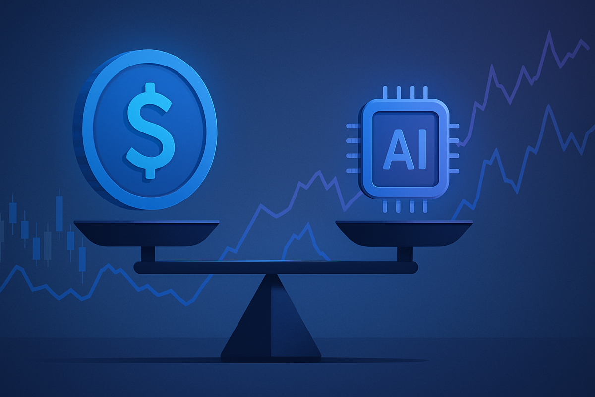 Dow Debate Heats Up as Blue Chips Dodge AI Volatility and Outperform Tech Darlings