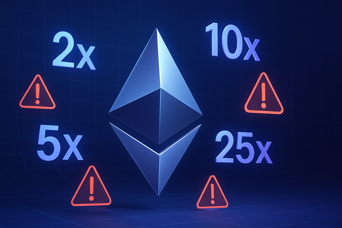 Ethereum Liquidation Risk Grows as DeFi Leverage Piles Up: Is $1,600 the Next Domino?