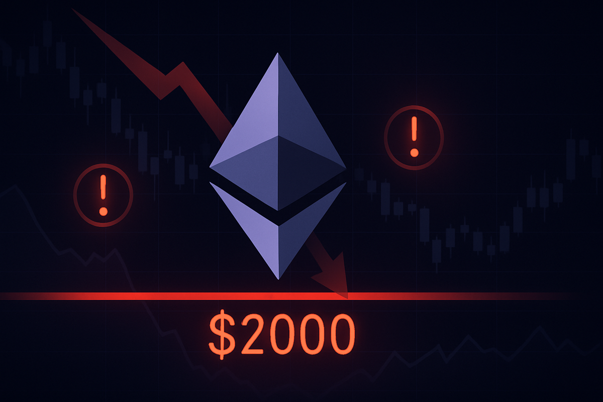 Ethereum Slides Below $2K as Whale Selling Surges—Is the Bear Pileup a Contrarian Signal?
