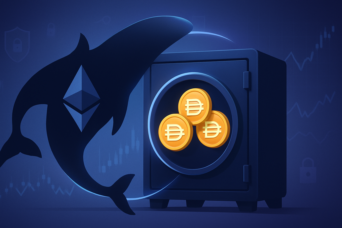Ethereum Whale Moves and DAI Collateral: Is DeFi’s Leverage Engine About to Break?