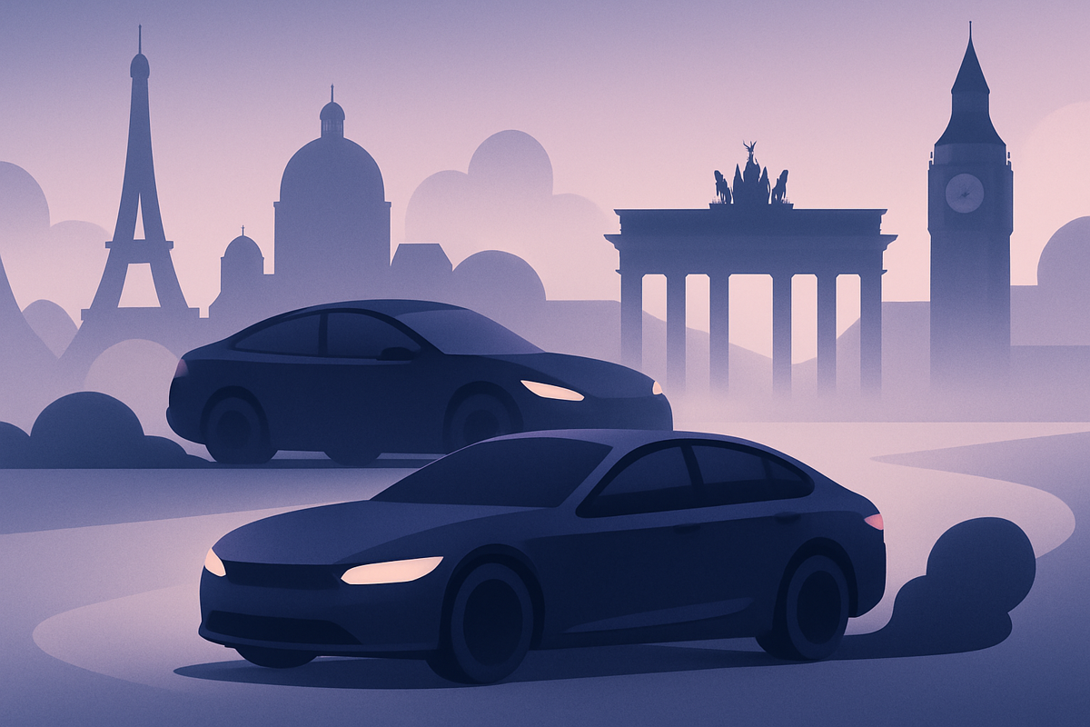 German Carmakers Lose Traction as Tariffs and Tech Upheaval Slam Europe’s Auto Giants