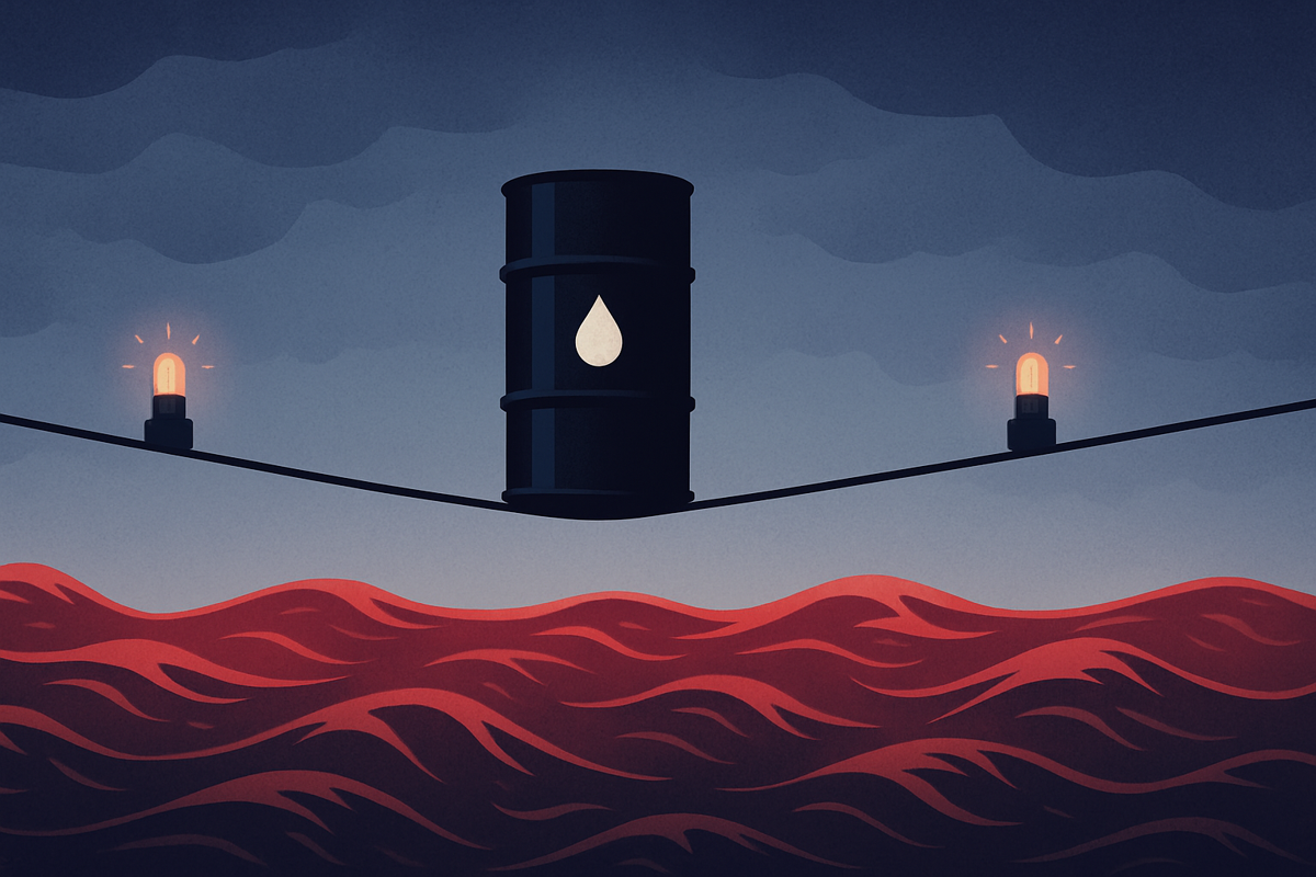Oil’s Ceasefire Mirage: Strait of Hormuz Standoff Keeps Commodities on a Knife Edge
