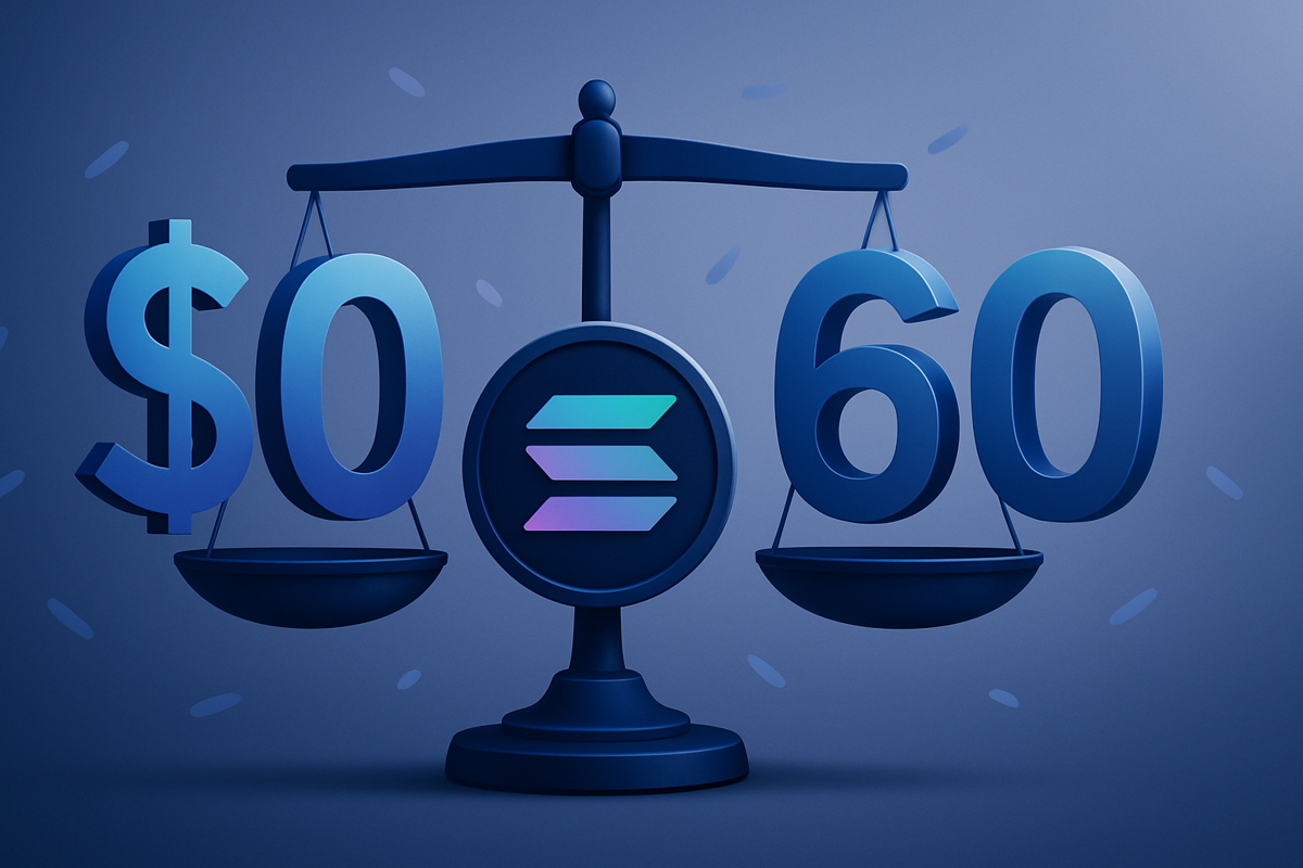 Solana’s Survival Mode: Why $60 Is the Most Important Number in Crypto This Week