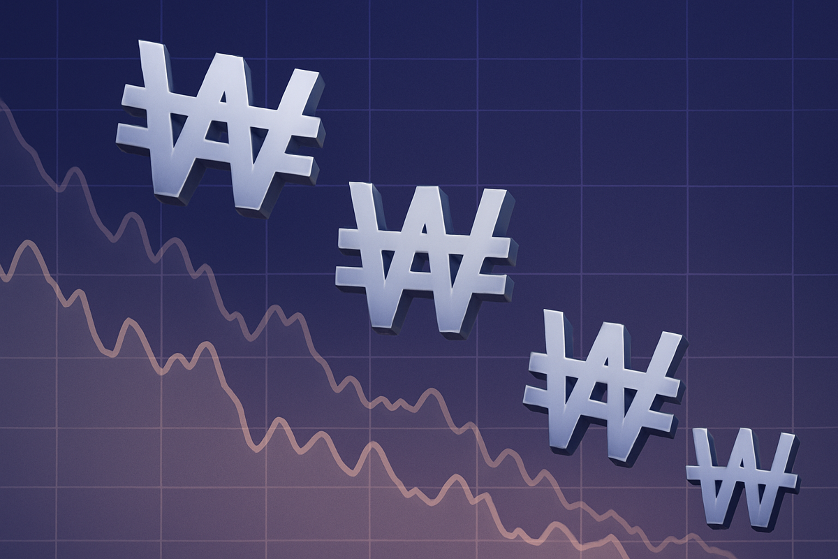South Korean Won’s Slide Fuels Crypto Arbitrage Surge as Traders Eye WLFI Breakout