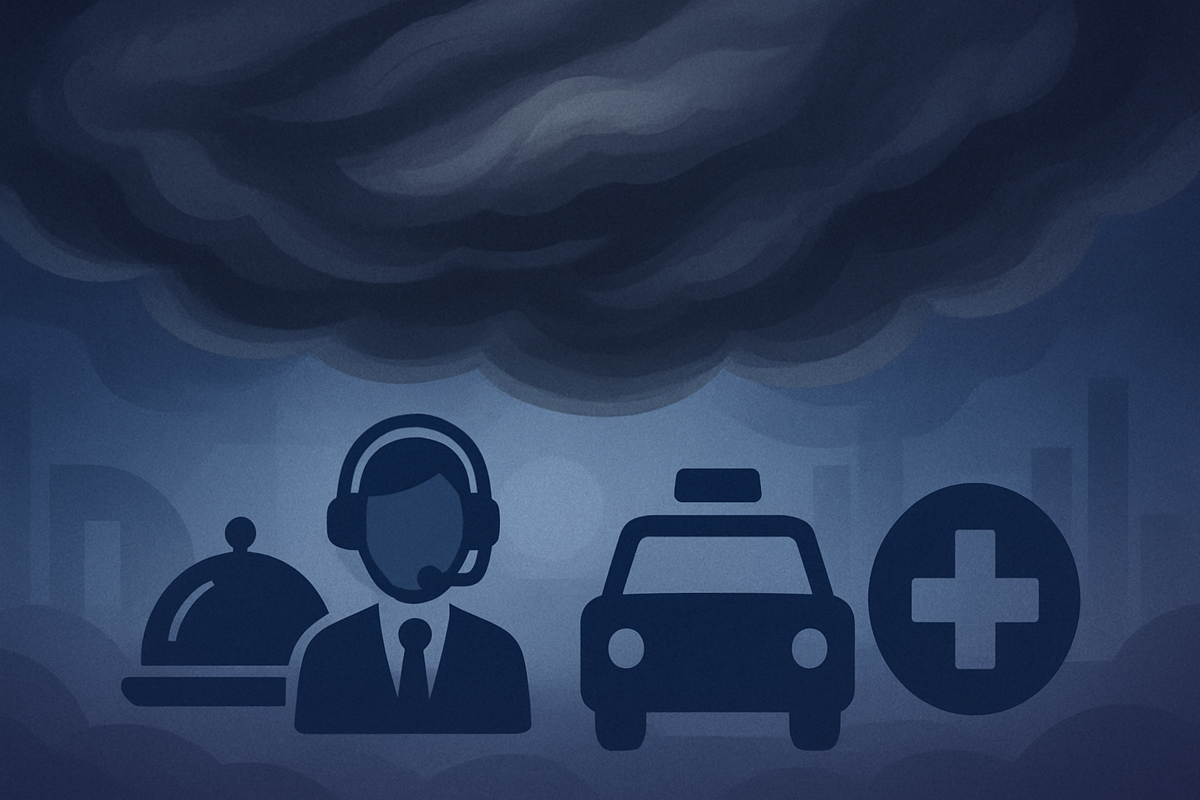 Stagflation Clouds Gather Over Global Services: PMI Data Hints at a Summer Slowdown
