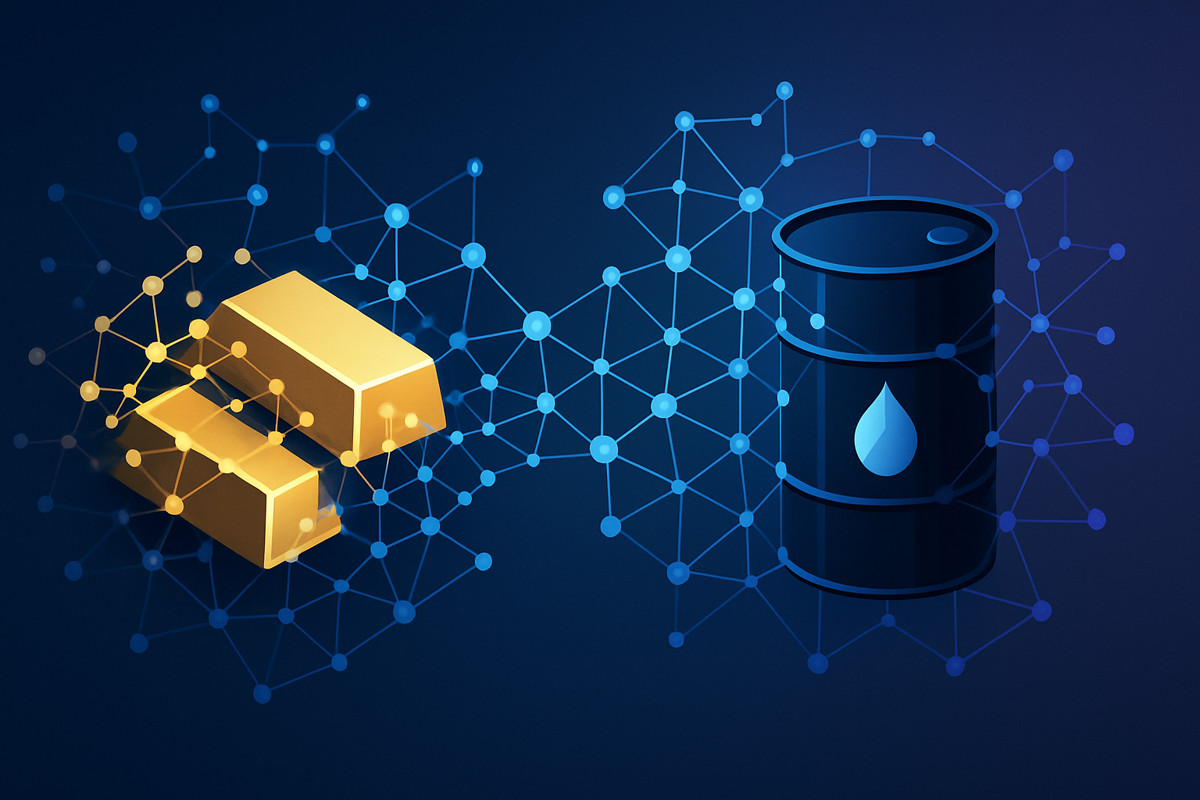 Tokenized Commodities Are Quietly Eating Wall Street’s Lunch as Gold and Oil Go Digital