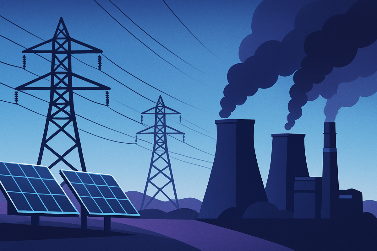 US Grid Expansion Sparks Energy Arms Race as Renewables Clash with Fossil Fuel Reality