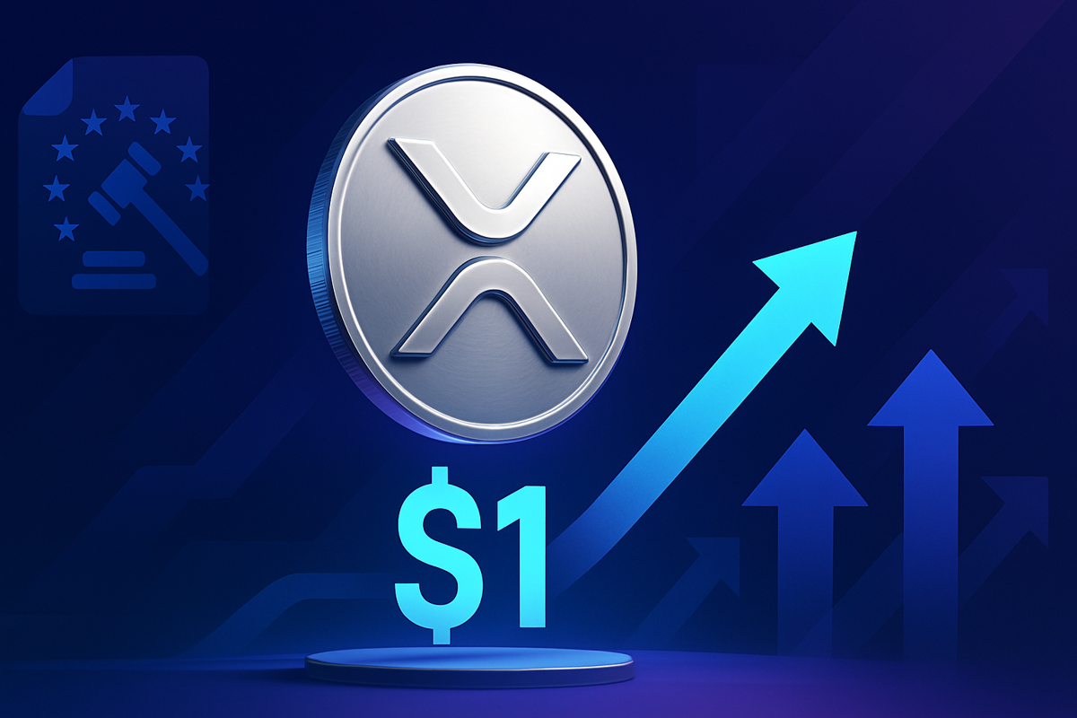 XRP Bounces Back Above $1 as ETF Inflows and EU Regulation Spark Fresh Bullish Bets
