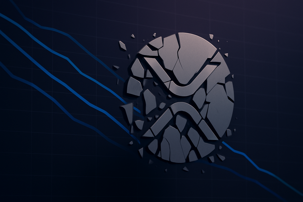 XRP Capitulation: Glassnode Flags Panic as Profit-to-Loss Ratio Crashes to Multi-Year Lows