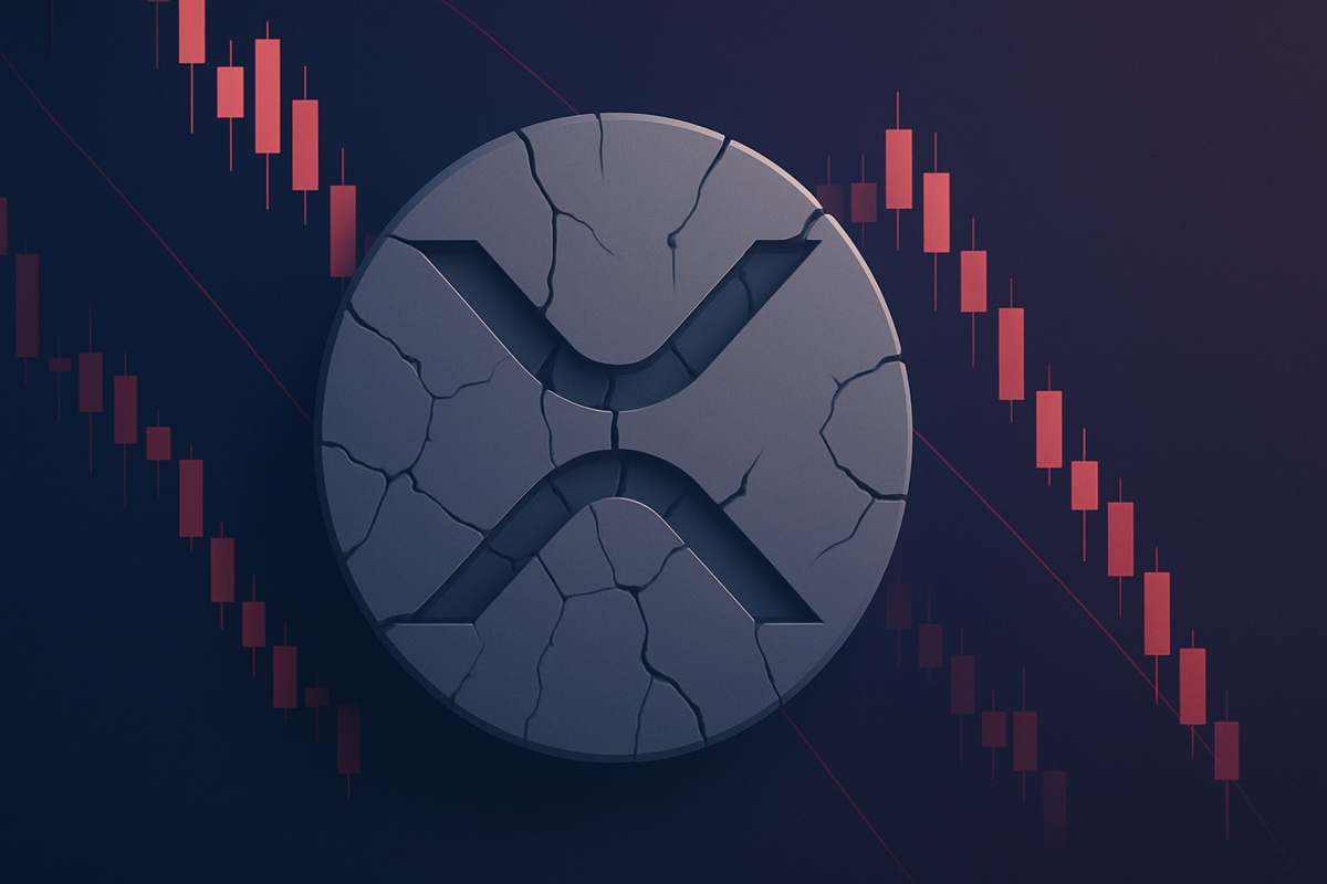 XRP’s $1 Line: Crypto’s Fallen Giant Faces Its Last Stand as Downtrend Turns Relentless