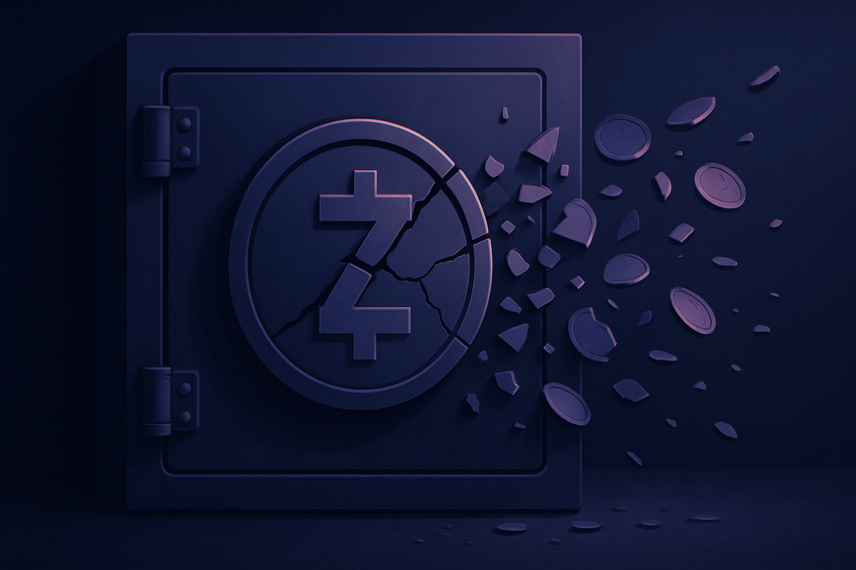 Zcash’s 60% Crash Exposes Altcoin Fragility as Counterfeit Bug Sparks Panic Liquidations